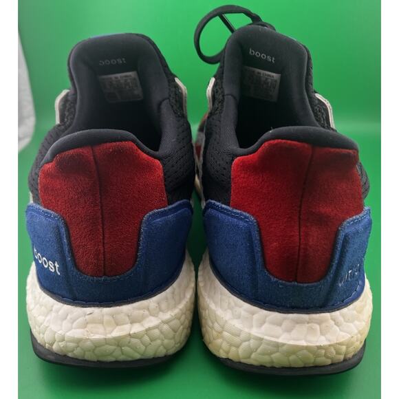 Adidas Ultra Boost S & L Men's Size 8 Running Shoes Black Gray Red - Picture 10 of 11